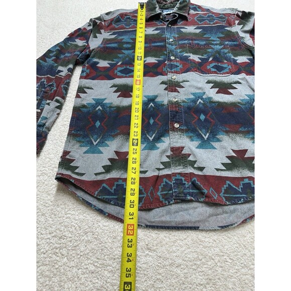 Cheyenne Outfitters Large Men’s Long Sleeve Button Down Collared Southwest Shirt - Picture 2 of 9